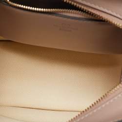 Pre Owned Valentino Dusty Pink Leather Small VLogo Walk Tote