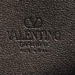 مملوكة مسبقًا Valentino VLogo Walk Black Leather Crossbody Bag