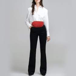 مملوكة مسبقًا Valentino Red Nylon Belt Bag