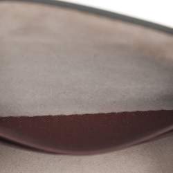 Pre Owned Valentino VLogo Mini Burgundy Leather Tote