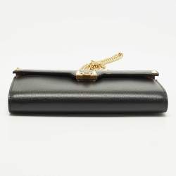 مملوكة مسبقًا محفظة فالنتينو سلسلة جلد سوداء روكستد الكوف