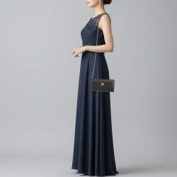 مملوكة مسبقًا محفظة فالنتينو سلسلة جلد سوداء روكستد الكوف