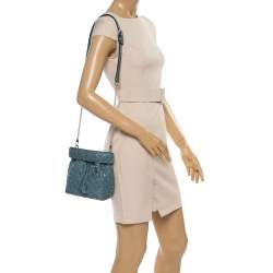 Pre Owned Valentino Amadeus Quilted Leather Small Rockstud Spike Bucket Bag