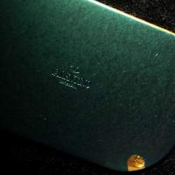 Pre Owned Valentino Black Pebbled Leather E/W VRING Tote