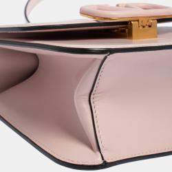 Pre Owned حقيبة كتف فالنتينو ڨي سلينغ جلد وردي صغيرة