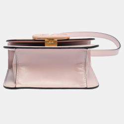 Pre Owned حقيبة كتف فالنتينو ڨي سلينغ جلد وردي صغيرة