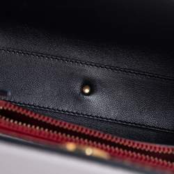 Pre Owned Valentino White Grained Leather Small VSLING Top Handle Bag