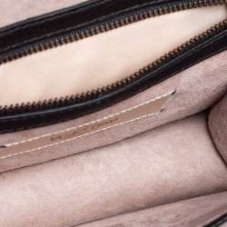 مملوكة مسبقًا حقيبة فالنتينو شعر عجل مطبوع نقشة الفهد بني مرصعة روكستد بقلاب بقفل غلام