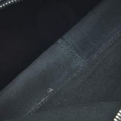 Pre Owned Valentino Black Leather VLTN  Belt Bag