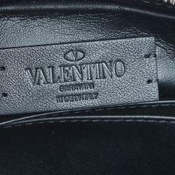 Pre Owned Valentino Blue Nylon and Leather VLogo Belt Bag