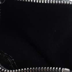Valentino Black Leather Rockstud Zip Card Case