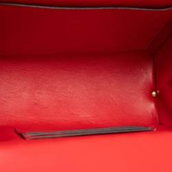 Pre Owned Valentino Pink Leather Rockstud Top Handle Bag