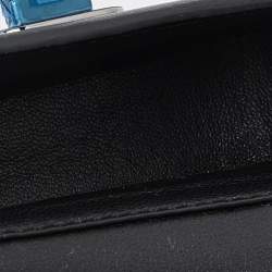 Pre Owned Valentino Black Leather Rockstud Chain Pouch