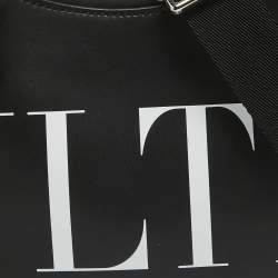 Pre Owned Valentino Black Leather Small VLTN Hobo