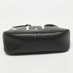 Pre Owned Valentino Black Leather Small VLTN Hobo