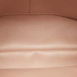 Valentino Rose Cannelle Leather Medium Roman Stud Top Handle Bag