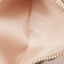 Valentino Dusty Pink Leather Rockstud Compact Wallet