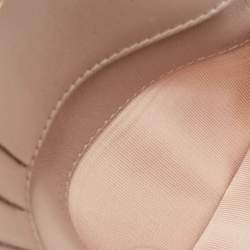 Valentino Dusty Pink Leather Rockstud Compact Wallet