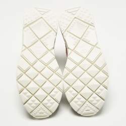 Pre Owned حذاء رياضي فالنتينو في إل تي إن هيروز قماش وجلد متعدد الألوان عنق مرتفع مقاس 39