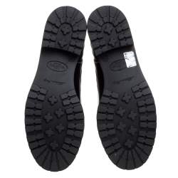 مملوكة مسبقًا حذاء بوت مطر فالنتينو منتصف الركبة روكستد بى فى سى أسود مقاس 39