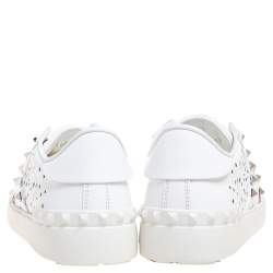 مملوكة مسبقًا حذاء رياضي فالنتينو زيبرا جلد مطبوع وردي/أبيض مفتوح مقاس 37