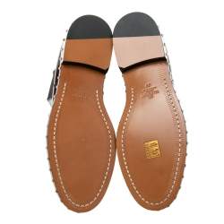 مملوكة مسبقًا حذاء بوت كاحل فالنتينو جلد أسود مرصع روكستد مقاس 39