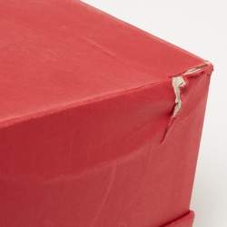 Pre Owned Valentino White Leather Bounce LOVE Sneakers Size 38