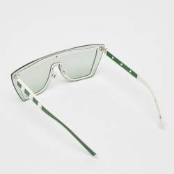 Valentino Green/White VA 2026 Rockstud Shield Sunglasses