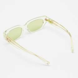 Valentino Light Green VA 4080 Rectangular Sunglasses