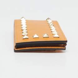 Valentino Mustard Leather Rockstud iPhone Flip Case