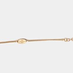 Valentino Rockstud Gold Tone Long Necklace