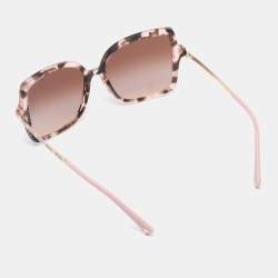 مملوكة مسبقًا Valentino Brown Gradient VA 4072 Rockstud Detail Square Sunglasses
