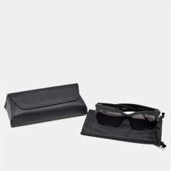 Pre Owned Valentino Black Gradient VA 4048 Rockstud Butterfly Sunglasses