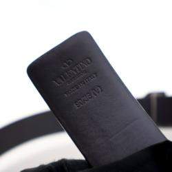 مملوكة مسبقًا Valentino Calfskin VLogo Belt Sz 90/36