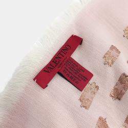 مملوكة مسبقًا Valentino Wool Pink muffler