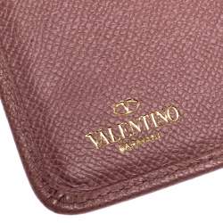 Pre Owned Valentino Light Pink Leather iPad Cover
