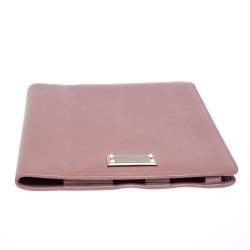 Pre Owned Valentino Light Pink Leather iPad Cover