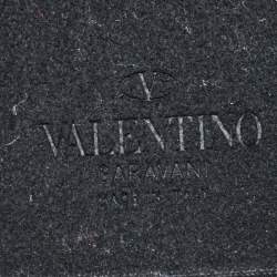 Pre Owned Valentino Black Rubber VLTN iPhone X Cover