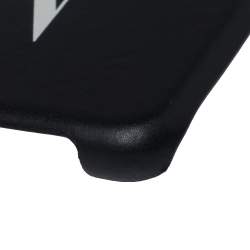 Pre Owned Valentino Black Rubber VLTN iPhone X Cover