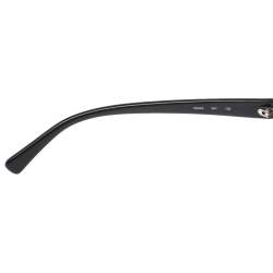 Pre Owned Valentino Black V634S Cat Eye Sunglasses