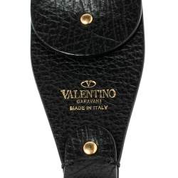 Pre Owned Valentino Multicolor Camu Butterfly Guitar Bag Strap