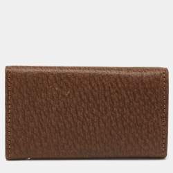 Valentino Brown Leather Key Holder