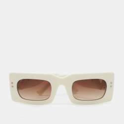 Valentino white sale sunglasses