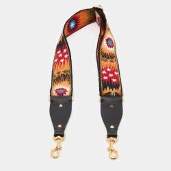 Valentino Multicolor Enchanted Wonderland Canvas Strap You Shoulder Bag