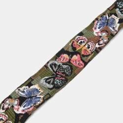 Valentino Multicolor Camu Butterfly Guitar Bag Strap