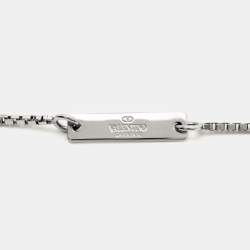 Valentino VLogo Silver Tone Bracelet