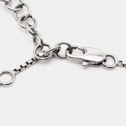 Valentino VLogo Silver Tone Bracelet