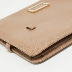Valentino Beige Leather Flap iPad Cover