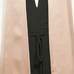 Valentino Black Crepe Tie-Up Halter Neck Backless Jumpsuit S