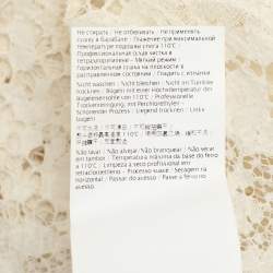 Valentino Cream Lace Knit Fabric Sweater L